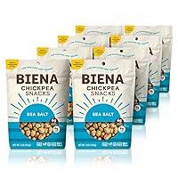 Algopix Similar Product 3 - BIENA Chickpea Snacks Sea Salt 