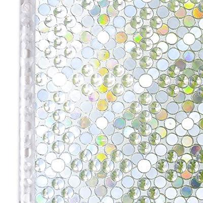 35.4 in. x 78.7 in. Decorative and Privacy 3D Window Film
