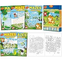 Algopix Similar Product 2 - Wiooffen 168 Pages Activity Maze Books