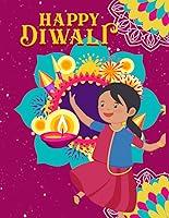 Algopix Similar Product 17 - Diwali Coloring Book For Kids Cute 