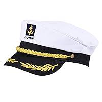Algopix Similar Product 18 - KKBES Captain Hat Nautical Hat