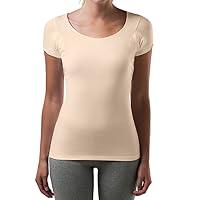 Algopix Similar Product 9 - Womens Sweat Proof Undershirt  Slim
