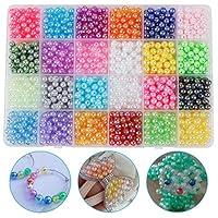 Algopix Similar Product 14 - 1680PCS 6mm Pearl Beads for Crafts 24