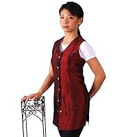 Algopix Similar Product 6 - JMT Beauty Sleeveless Burgundy Salon