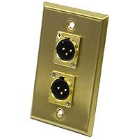 Algopix Similar Product 19 - Seismic Audio SAPLATE18 Gold Stainless