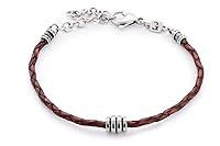 Algopix Similar Product 13 - Handmade Leather Bracelet For Men Brown