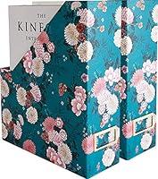 Algopix Similar Product 2 - Blu Monaco Foldable Magazine File