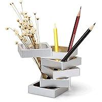 Algopix Similar Product 14 - CKKNILV Durable Metal Pencil Holder