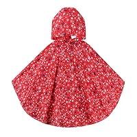 Algopix Similar Product 9 - Sping Fever Kids Rain Poncho with Hood