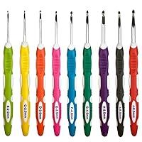 Algopix Similar Product 7 - Ergonomic Crochet Hooks SetSilicone