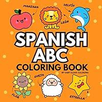 Algopix Similar Product 8 - Spanish ABC Coloring Book A Fun and