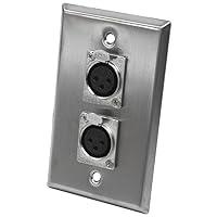 Algopix Similar Product 3 - Seismic Audio Speakers Dual XLR Female