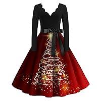 Algopix Similar Product 18 - Christmas Dresses for Women Plaid for