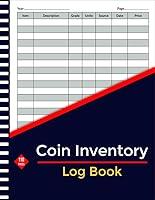 Algopix Similar Product 15 - Coin Inventory Log Book Coin