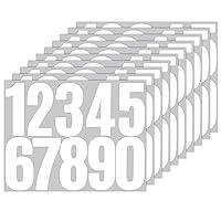 Algopix Similar Product 18 - ZEYIYER 100PCS Mailbox Numbers for