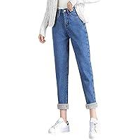 Algopix Similar Product 15 - Womens Jeans High Waisted Winter Warm