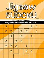 Algopix Similar Product 9 - Medium Jigsaw Sudoku Puzzle Book Vol 1