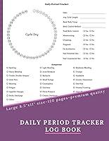 Algopix Similar Product 20 - Daily Period Tracker Log Book Track