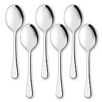 Algopix Similar Product 10 - Serving Spoons AOOSY 6 Pieces XLarge