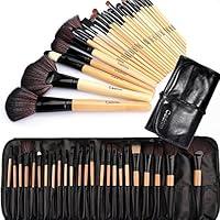 Algopix Similar Product 17 - Make up BrushesCadrim 24 pcs Natural