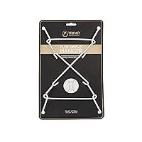 Algopix Similar Product 13 - TRIPAR 1316Inch White Plate Wire Wall