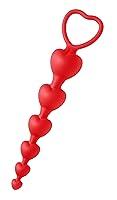 Algopix Similar Product 19 - Frisky Sweet Heart Silicone Anal Beads