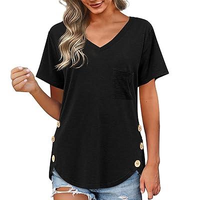 Best Deal for Athletic Occasion Dance Long Sleeve top Shirts Woman Black