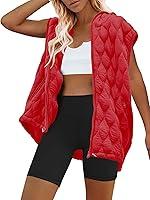 Algopix Similar Product 5 - SENSERISE Womens Oversized Puffer Vest