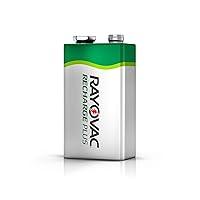 Algopix Similar Product 12 - RAYOVAC 9V RECHARGEABLE PLUS Batteries