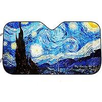 Algopix Similar Product 18 - DPIST Van Gogh Starry Sky Car