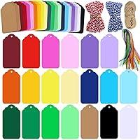 Algopix Similar Product 12 - Supla 200 Pcs 20 Colors Gift Tags Sign