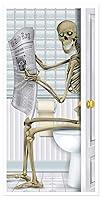 Algopix Similar Product 14 - Beistle Skeleton Restroom Door Cover