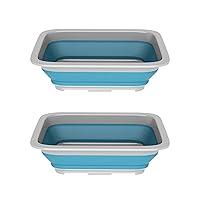 Algopix Similar Product 10 - Set of 2 Multipurpose Wash Bins 