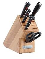 Algopix Similar Product 7 - WÜSTHOF Gourmet 6-Piece Knife Block Set