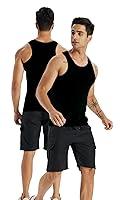 Algopix Similar Product 5 - Lnsave Mens Muscle Shirts 2Pack