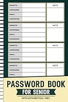 Algopix Similar Product 20 - Password Book For Senior Personal