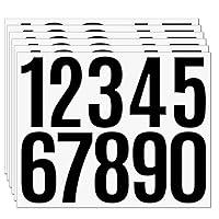 Algopix Similar Product 2 - 6 Sheets Mailbox Numbers Stickers 3