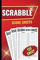 Algopix Similar Product 12 - Scrabble Score Sheets 120 Sheet for