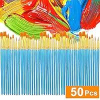 Algopix Similar Product 15 - ATool Acrylic Paint Brushes Set 5