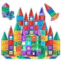 Algopix Similar Product 9 - Playmags 150Piece Magnetic Tiles