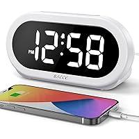 Algopix Similar Product 3 - USCCE Small Digital Alarm Clock with