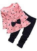 Algopix Similar Product 19 - BOMDEALS Baby Girl Cute 2pcs Set