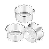 Algopix Similar Product 5 - TeamFar 4 Inch Cake Pan Mini Cake Pan