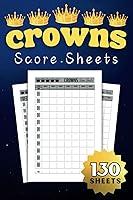 Algopix Similar Product 6 - Crowns Score Sheets 130 Crowns Score