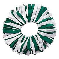 Algopix Similar Product 19 - Pomchie Hair Tie- Bottle Green/White