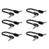 Algopix Similar Product 8 - HOSA 6 Pack Flat Guitar Patch Cable