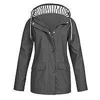 Algopix Similar Product 9 - ZEKPEGAN Windbreaker Jacket Women