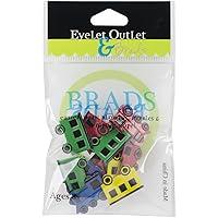 Algopix Similar Product 1 - EYELET OUTLET 4 Train Mix Brads