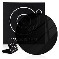 Algopix Similar Product 9 - Rockhouse Vinyl Slipmat Black Acrylic