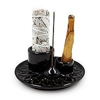 Algopix Similar Product 19 - 5 in 1 Incense and Candle Holder 